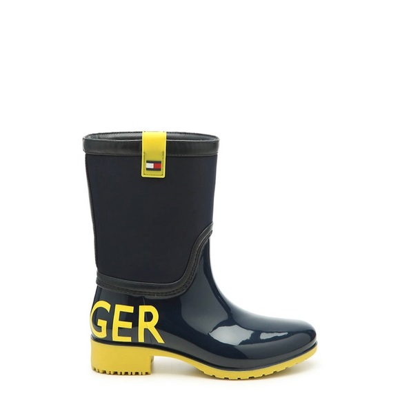 Tommy Hilfiger Blue Rain Boots 🥾☔️ NIB Size 9 - Picture 3 of 7